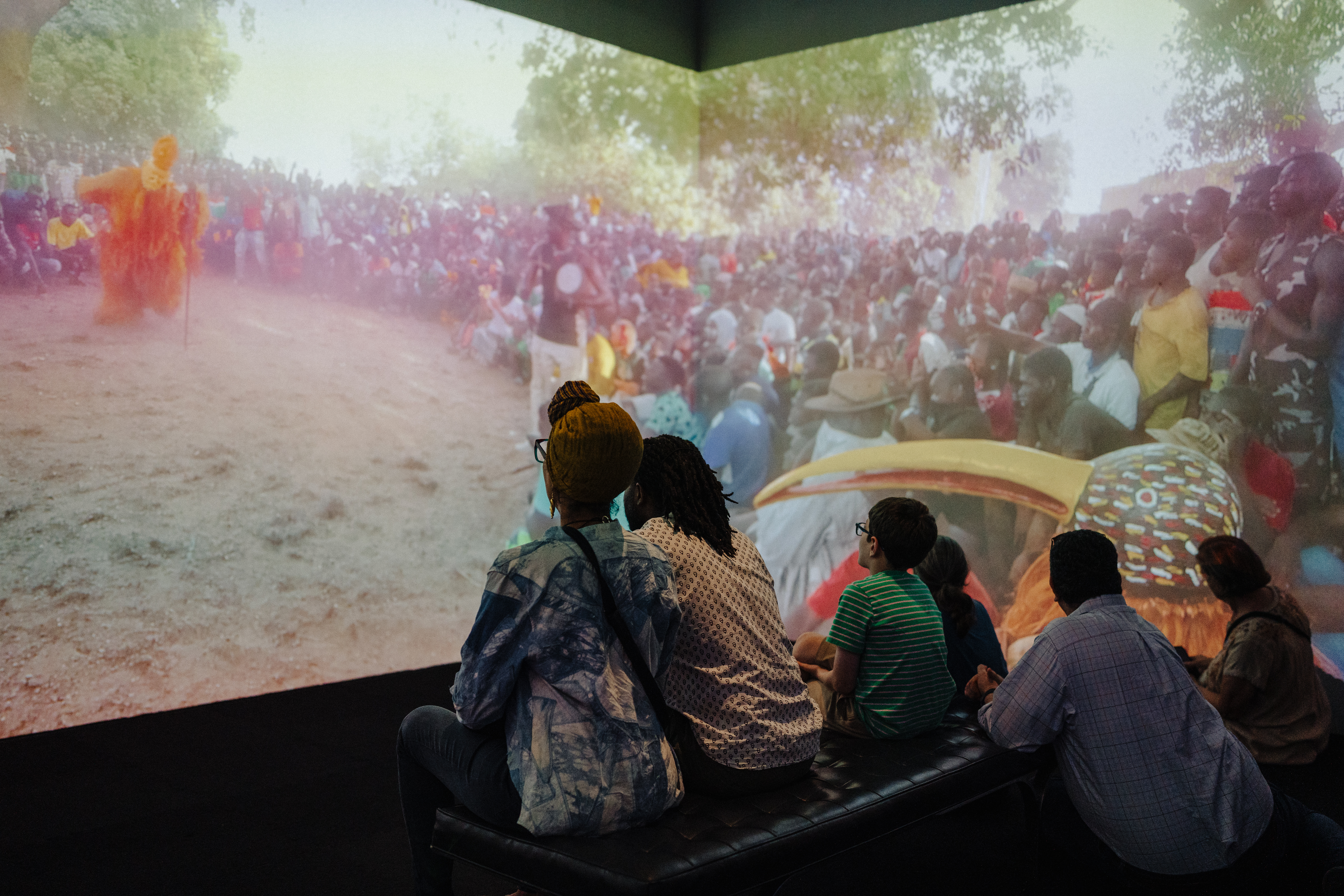 Immersive video at New Orleans Museum of Art