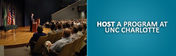 Host A Program at UNC Charlotte Button