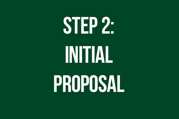 Step 2: Initial Proposal